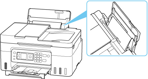 Canon : Inkjet 手冊: G4070 series : 沒有正常進紙/出紙時如何操作
